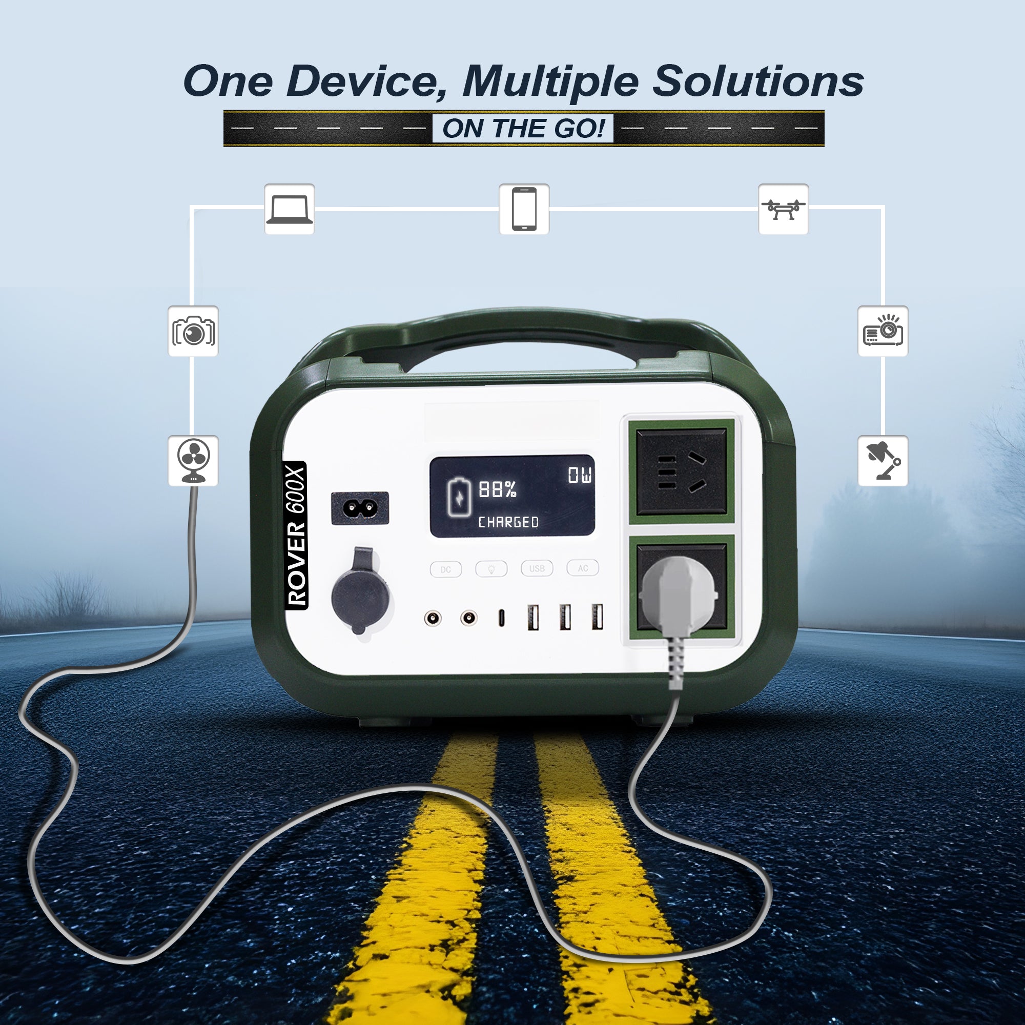 Refire Rover 600X (4 Strings) Portable Power Station