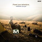 Refire Rover 600X Portable Power Station, 576Wh/180,000mAh, 600W Portable Inverter – 230V/50Hz for India, Solar Ready Backup Battery for Home, Camping, Outdoor Use
