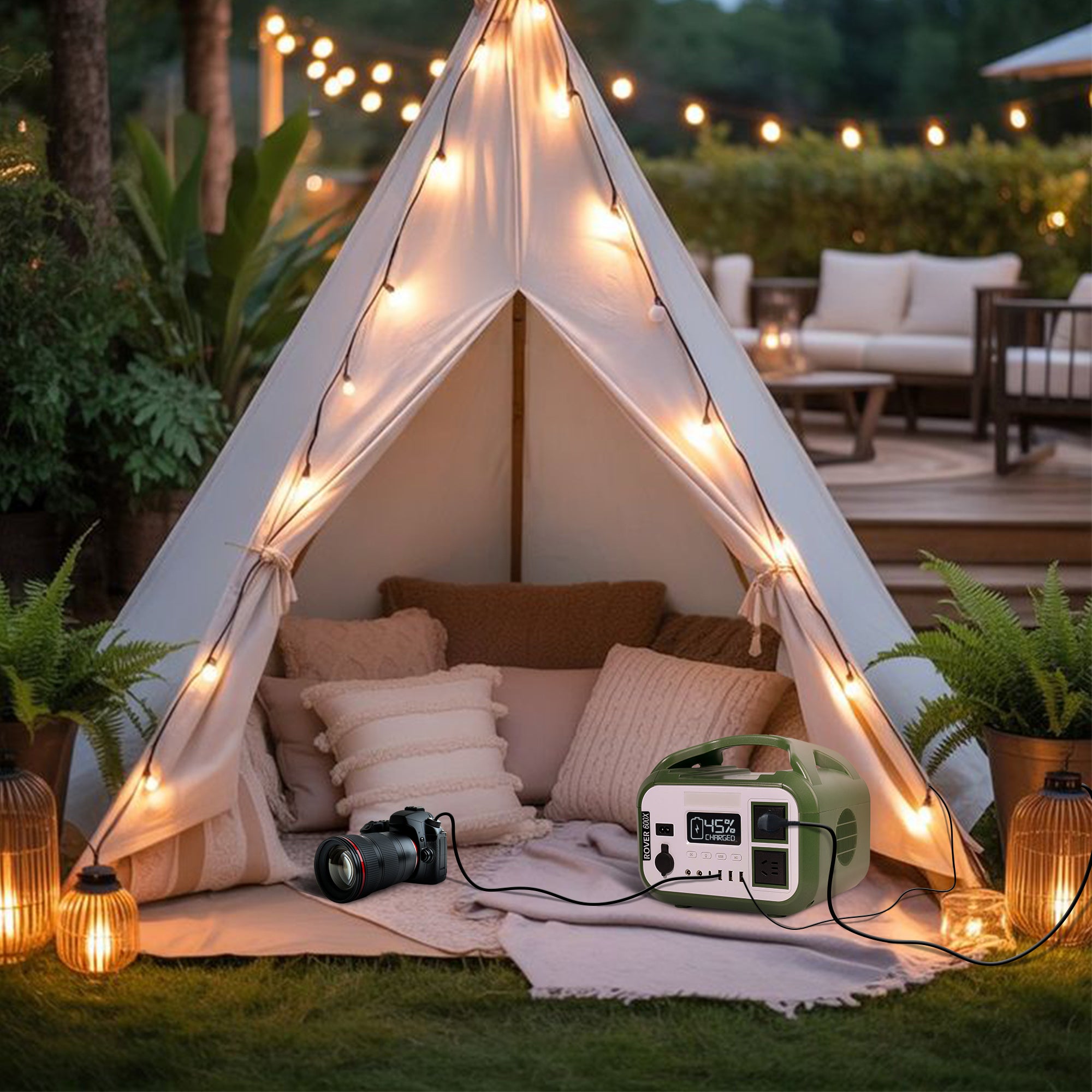 Refire Rover 600X (4 Strings) Portable Power Station