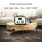 Refire Rover 600X Portable Power Station, 576Wh/180,000mAh, 600W Portable Inverter – 230V/50Hz for India, Solar Ready Backup Battery for Home, Camping, Outdoor Use