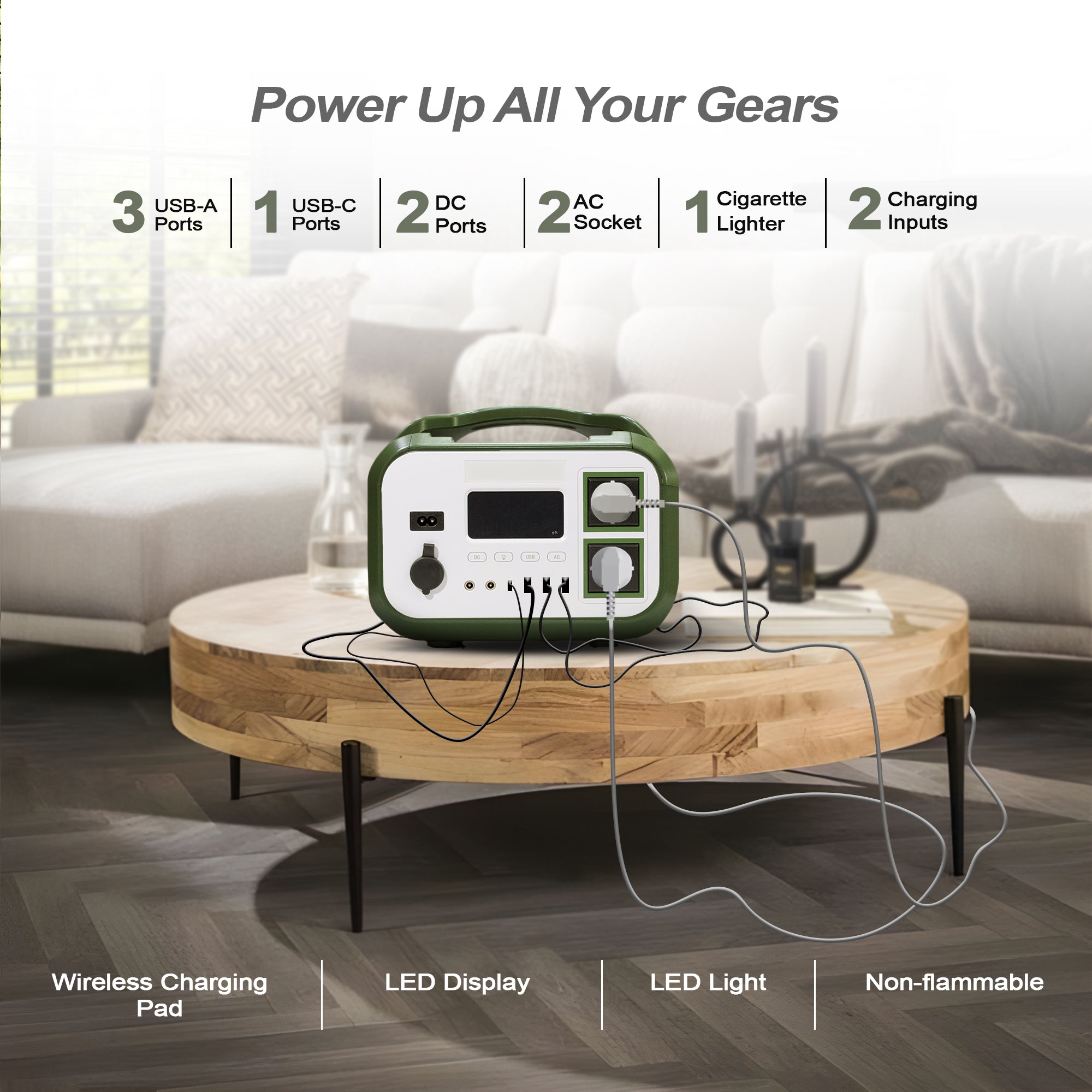 Refire Rover 600X (4 Strings) Portable Power Station