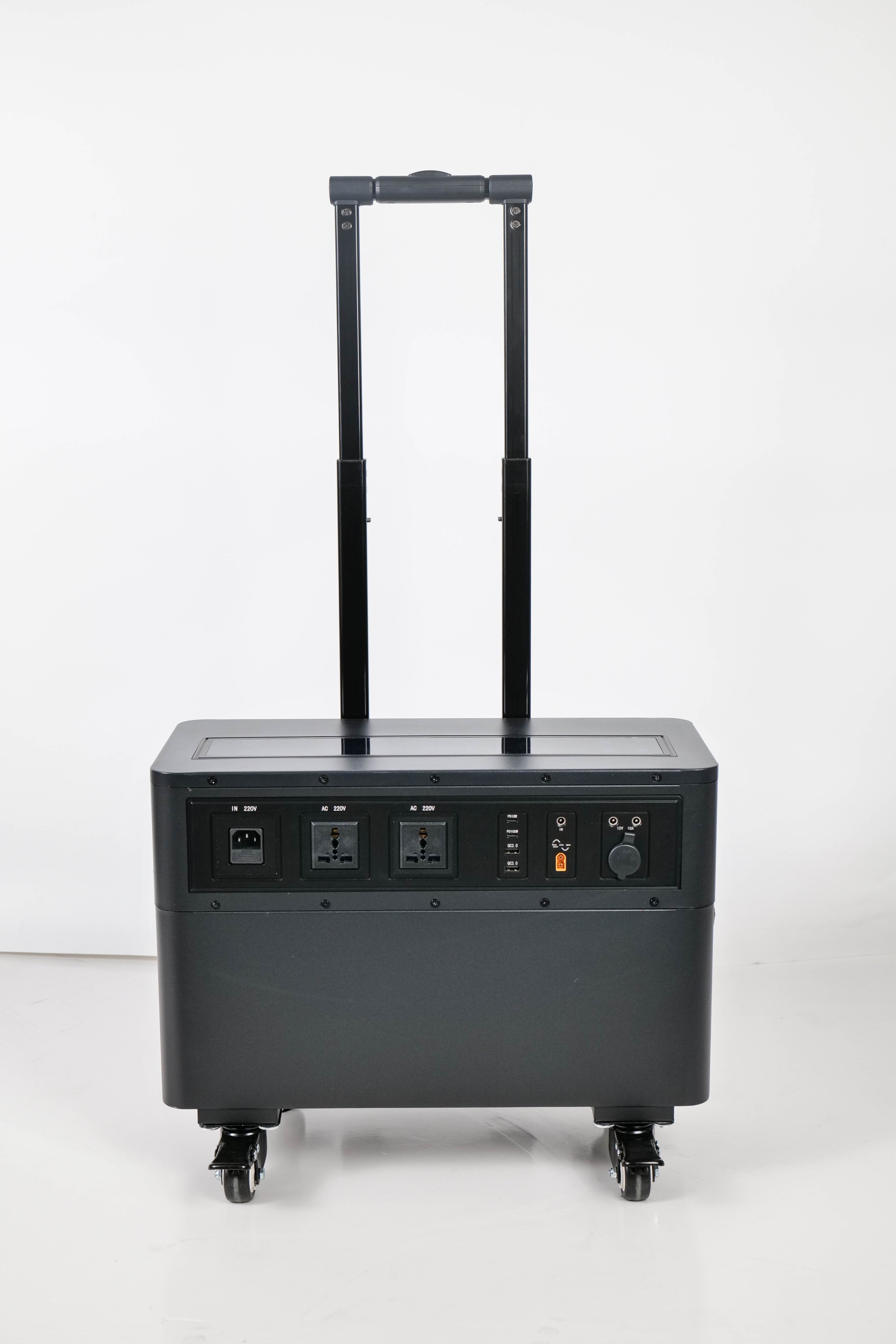 Alpha 2000W Power Station with Wheels— 51.2V 960 Ah Mega Energy Storage